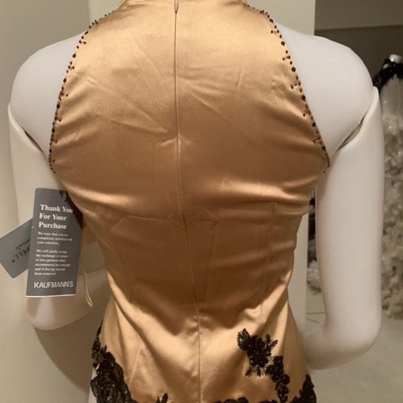 New gold lace beaded top - Picture 8 of 8